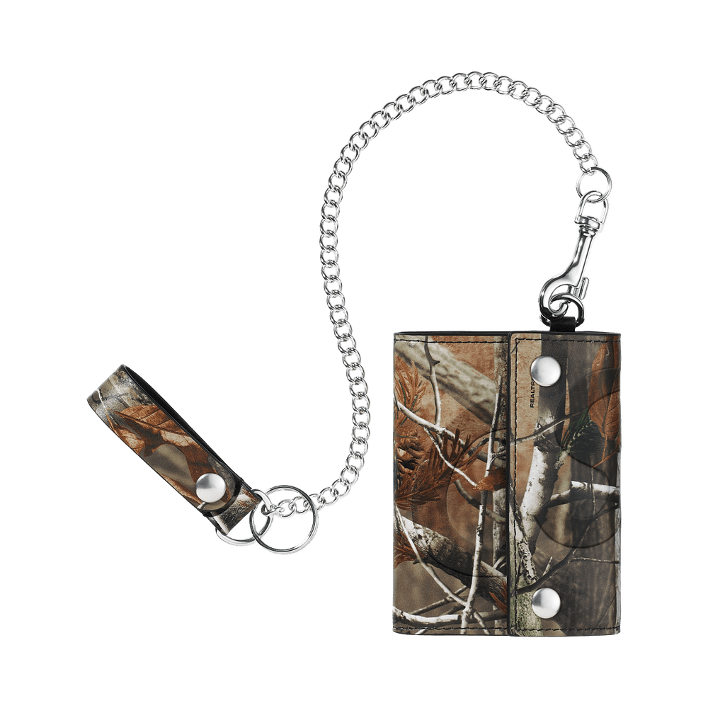 Buy Supreme Leather Chain Wallet 'Realtree AP Camo' - FW25B13