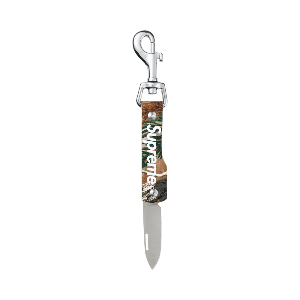 Buy Supreme Leather Clip Knife 'Realtree AP Camo' - FW25B21