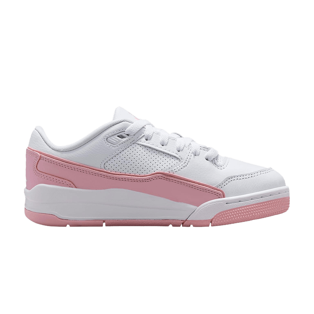 Air Jordan Flight Court Gs White Medium Soft Pink
