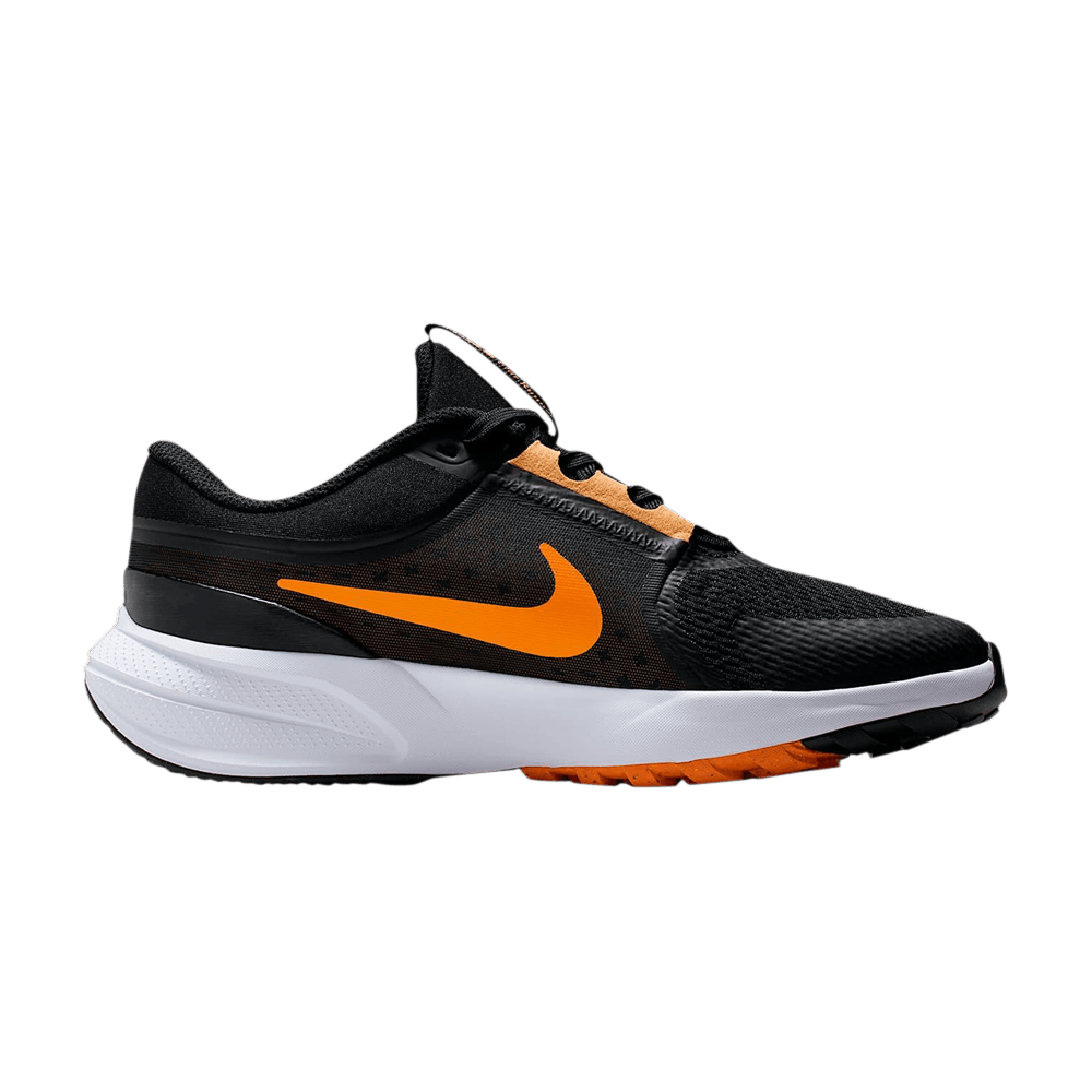 Buy Nike Star Runner 5 GS 'Black Total Orange' - HF7004 006 | GOAT