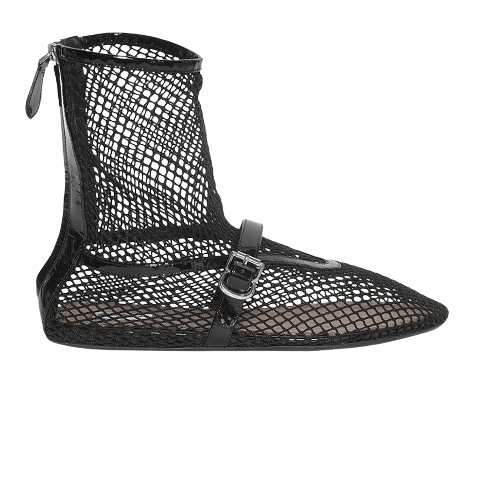 AlaïA Wmns Fishnet High Ballet Flat 'black'
