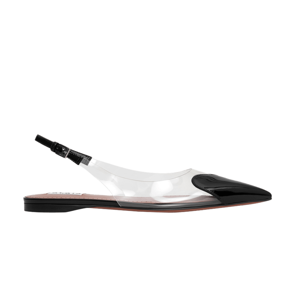 AlaïA Wmns Le Coeur Slingback 'patent Black'