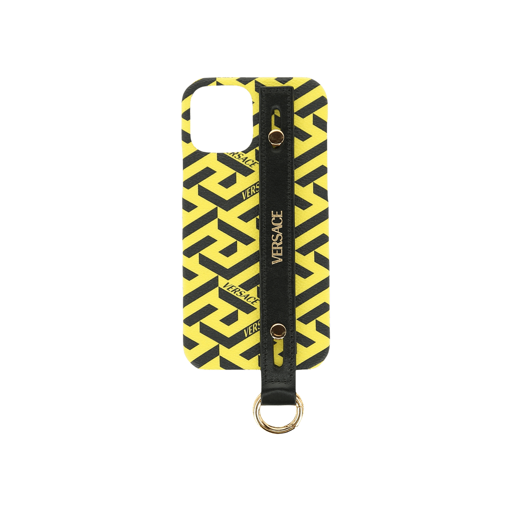 Buy Versace Coated Canvas La Greca iPhone 12 Case 'Yellow/Black' - 1002232 1A0144 5Y09V | GOAT MX Buy Versace Coated Canvas La Greca iPhone 12 Case 'Yellow/Black' - 1002232 1A0144 5Y09V | GOAT MX