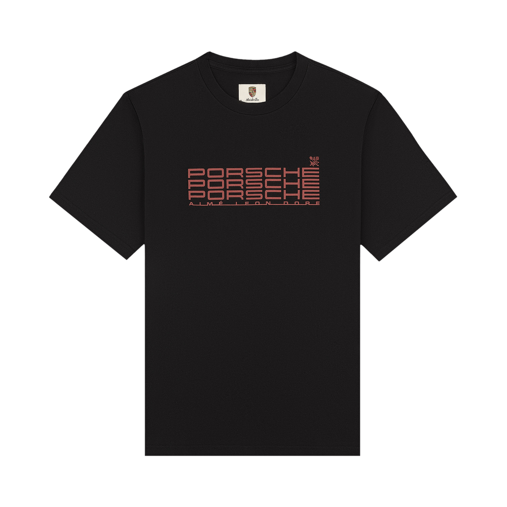 Buy Aimé Leon Dore x Porsche Racing Tee 'Jet Black' - FW25CT045