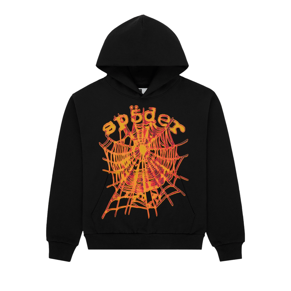 Sp5der Og Web V2 Hoodie 'Black'