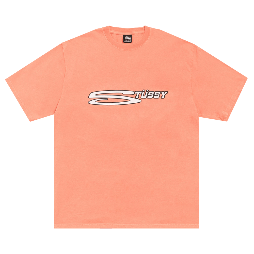 Buy Stussy Stretch Tee Pigment Dyed 'Sherbert' - 1905145 SHER | GOAT