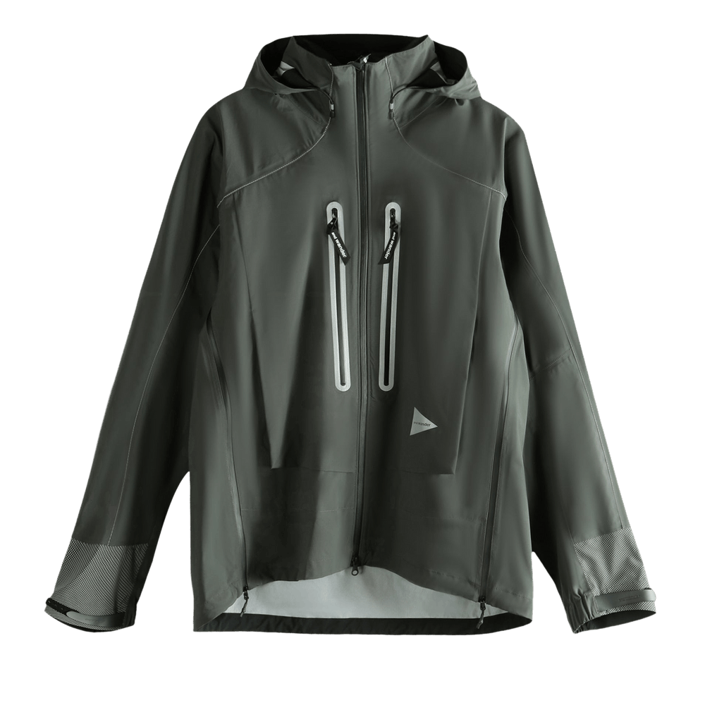 Buy And Wander Pertex Shield Rain Jacket 'Dark Grey' - 5745911001