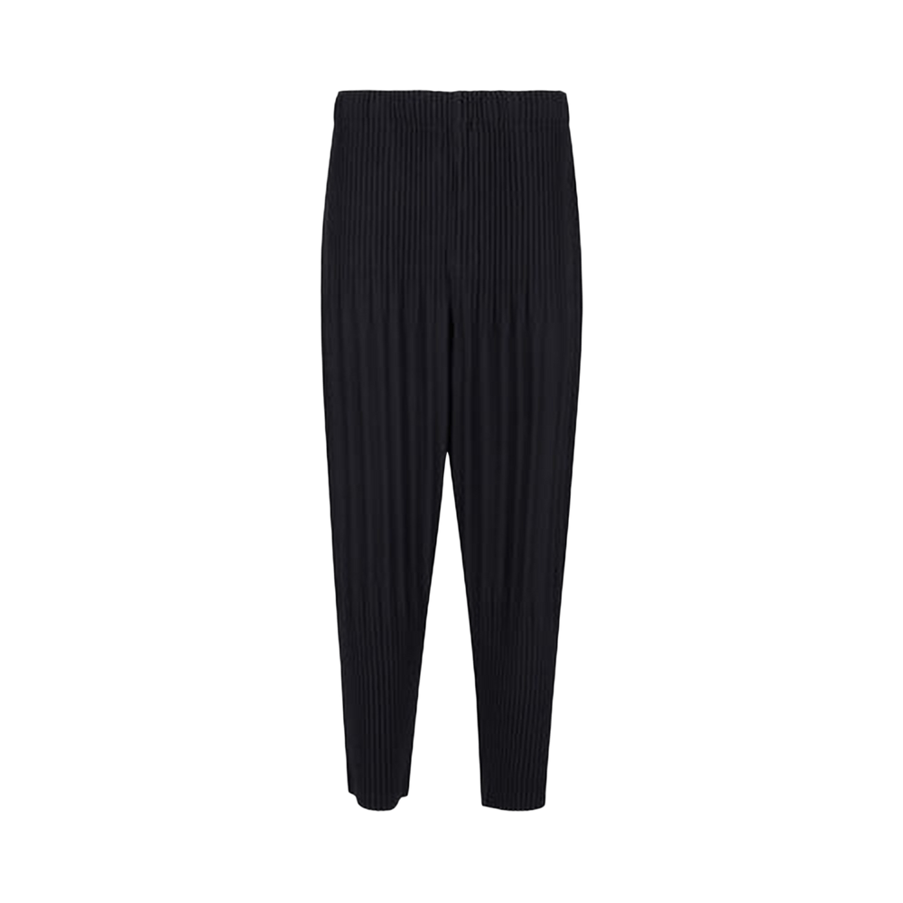 Buy Homme Plissé Issey Miyake Basics Pants 'Navy' - HP59JF551 75