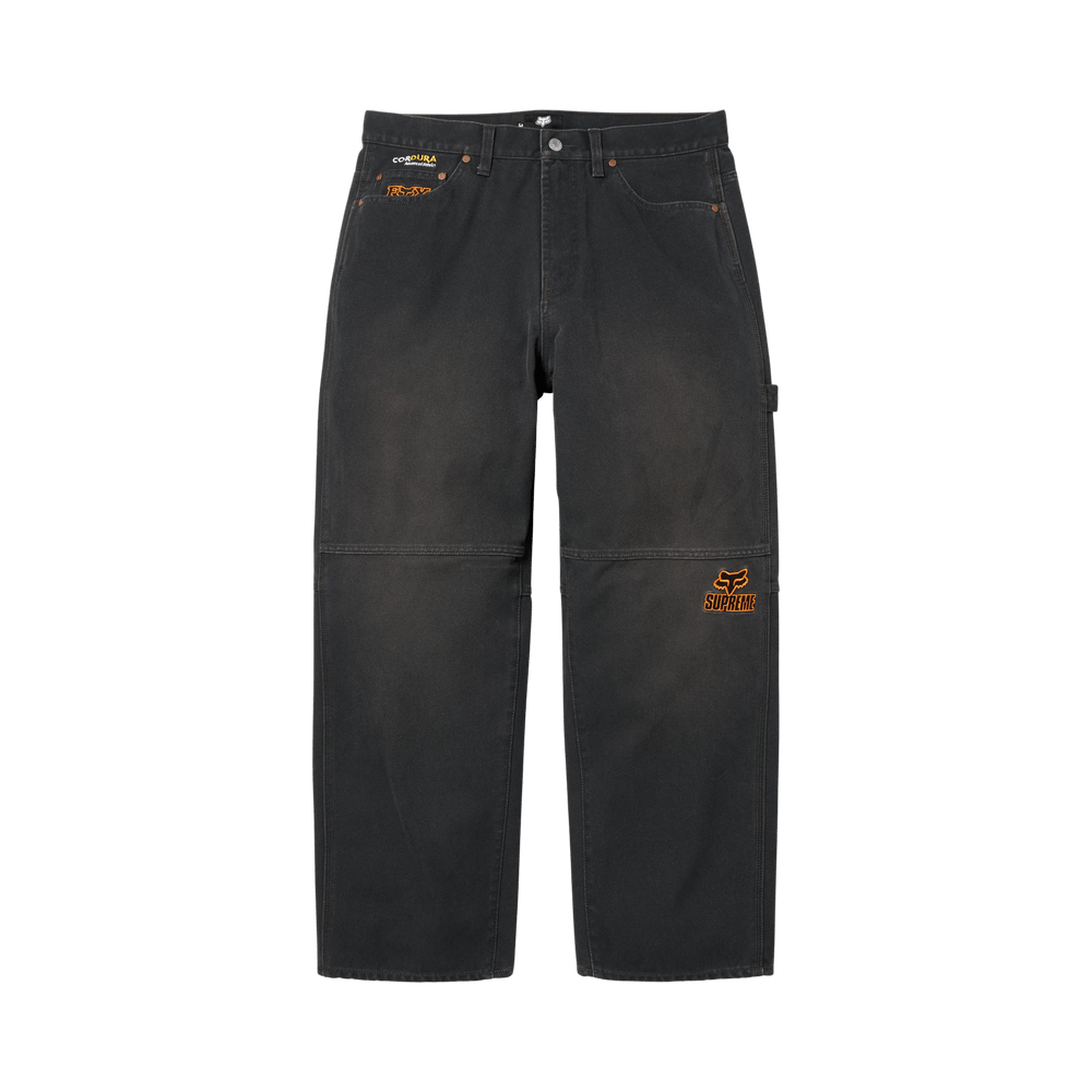 Buy Supreme x Fox Racing Cordura Baggy Jean 'Black