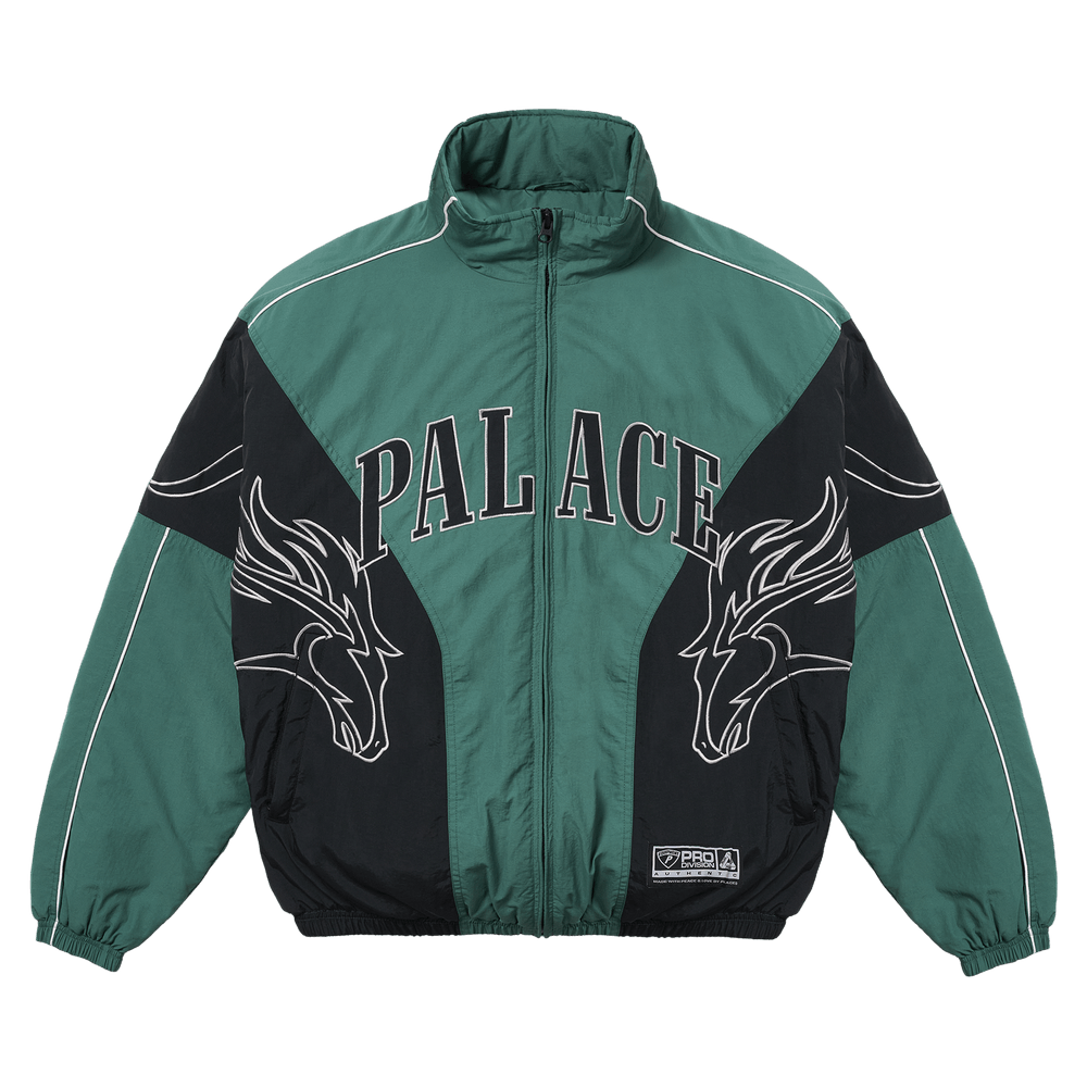 ジャケット・アウター PALACE HORSES JACKET L Buy Palace Horses Jacket 'Green/Black' - P29JK083 | GOAT