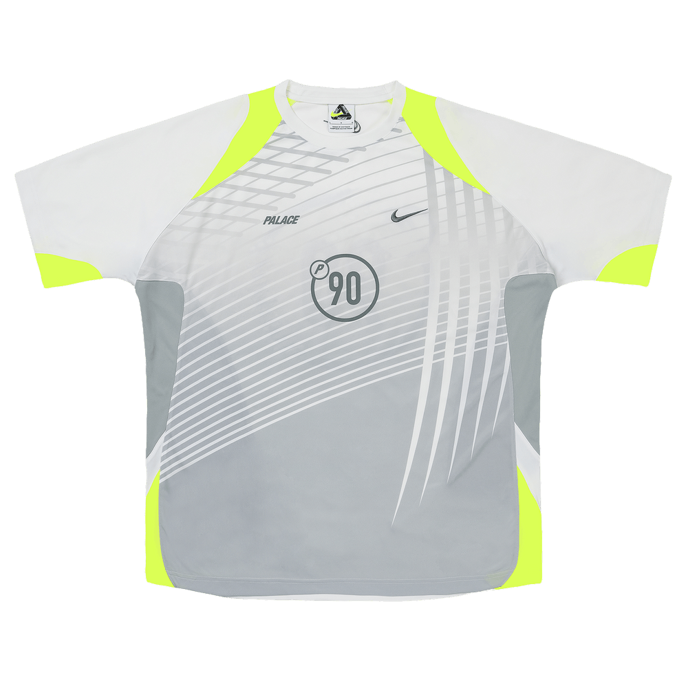 Buy Palace x Nike Total P90 Jersey 'White' - P29NES001 | GOAT
