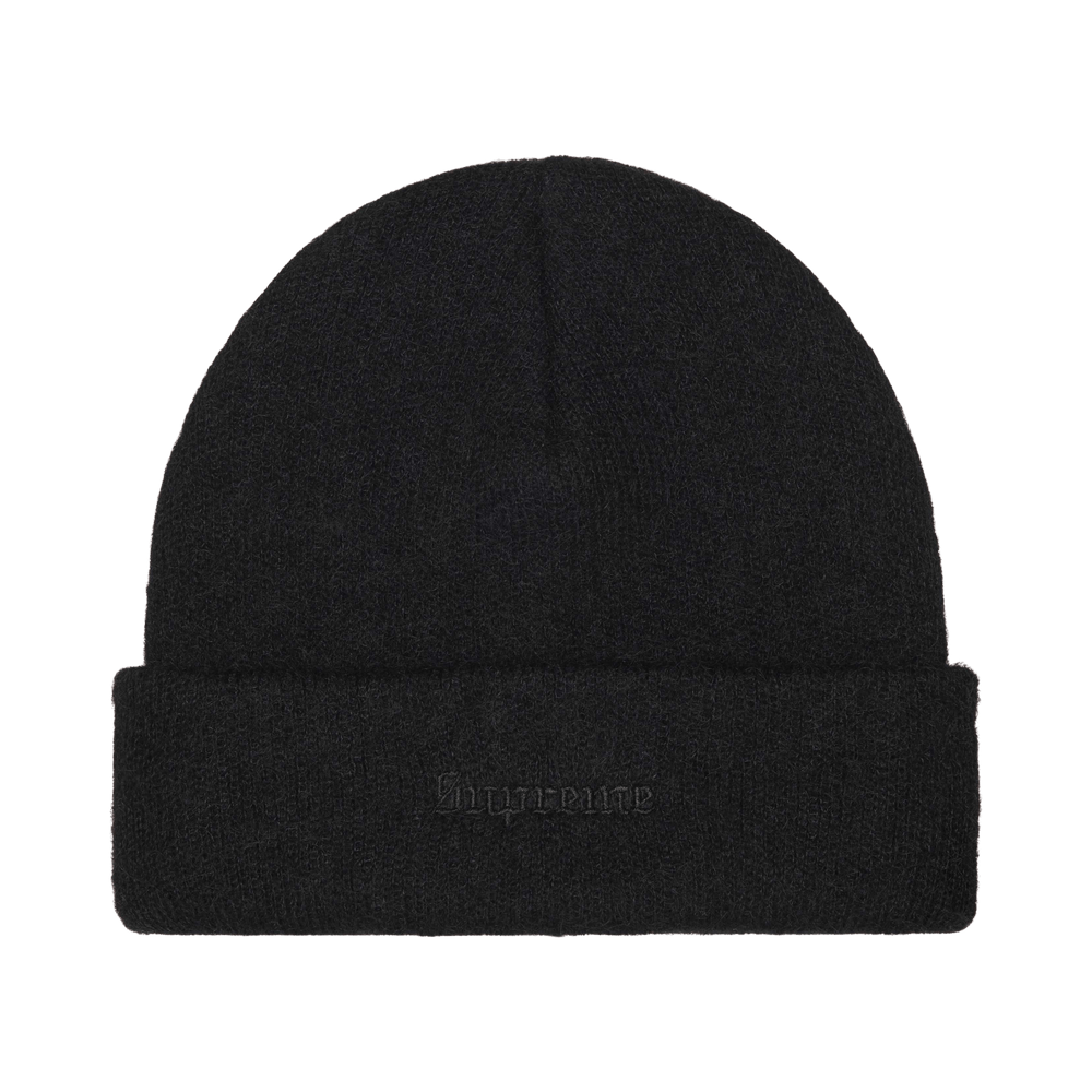 Buy Supreme Mohair Beanie 'Black' - FW25BN21 BLACK | GOAT