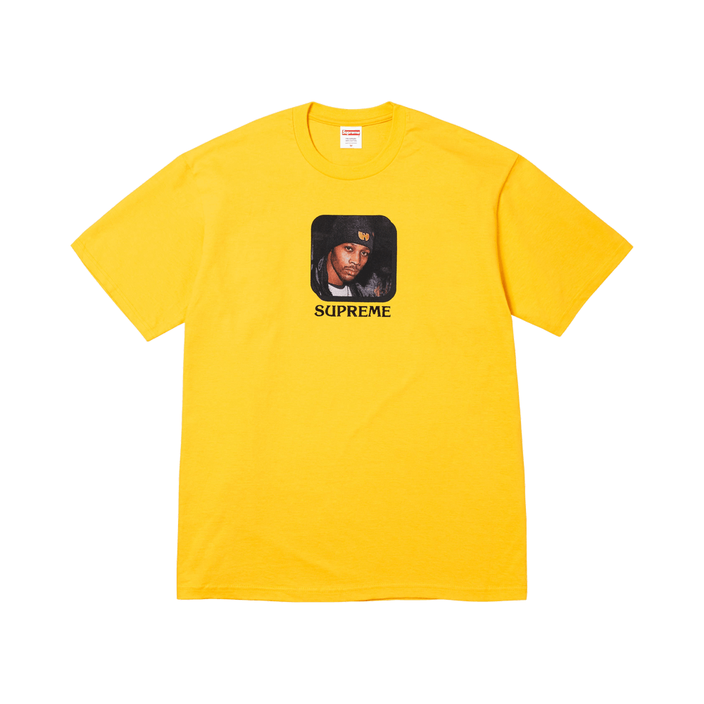 Buy Supreme x Wu-Tang Clan Rza Tee 'Yellow' - FW25T1 YELLOW | GOAT