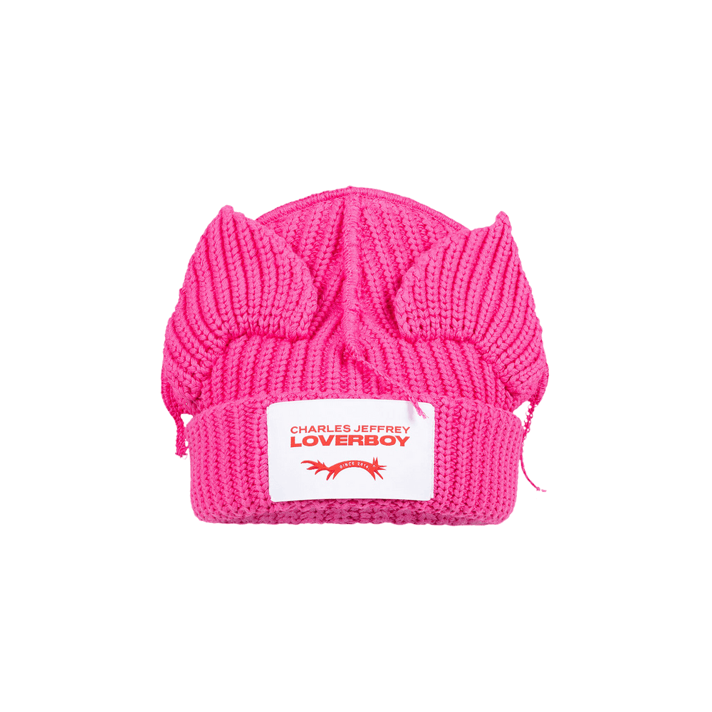 Buy Charles Jeffrey Loverboy Chunky Ears Beanie 'Pink' - 52132505