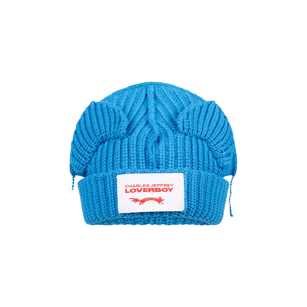Buy Charles Jeffrey Loverboy Chunky Ears Beanie 'Light Blue