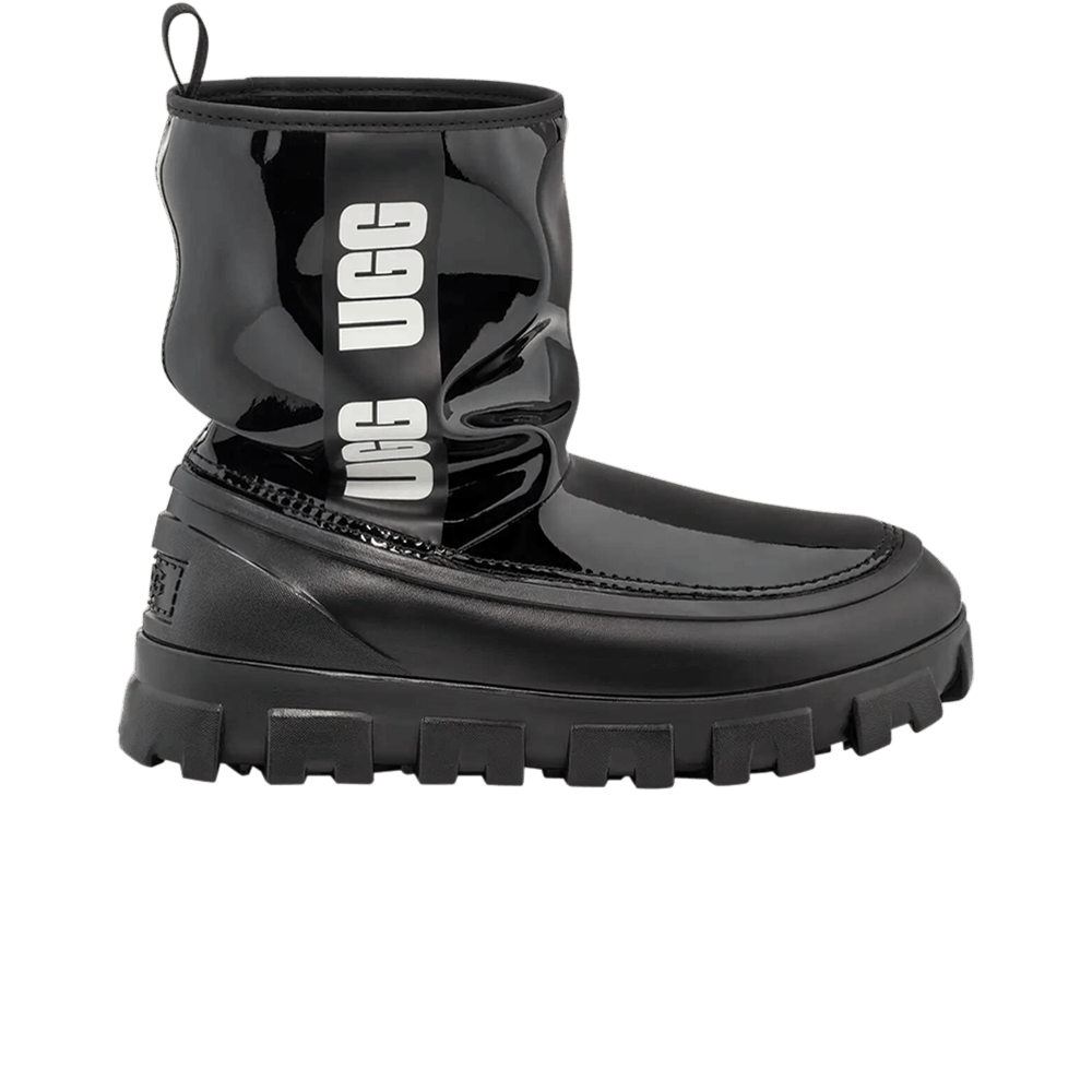 Buy UGG Wmns Classic Brellah Mini Boot 'Black' - 1144059 BLK | GOAT
