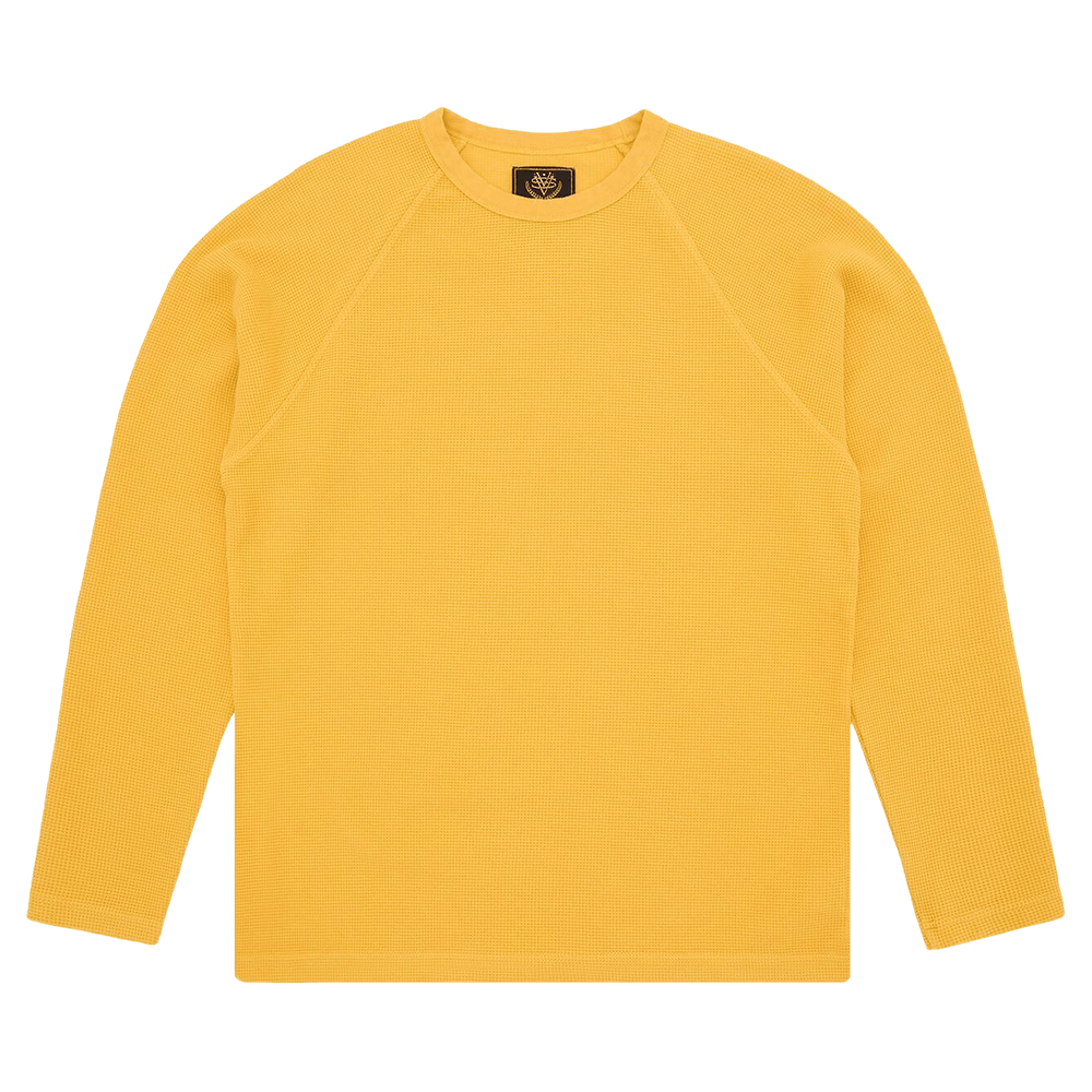 Buy Corteiz Star Raglan Waffle Thermal 'Yellow' - CRTZ0336 004 | GOAT
