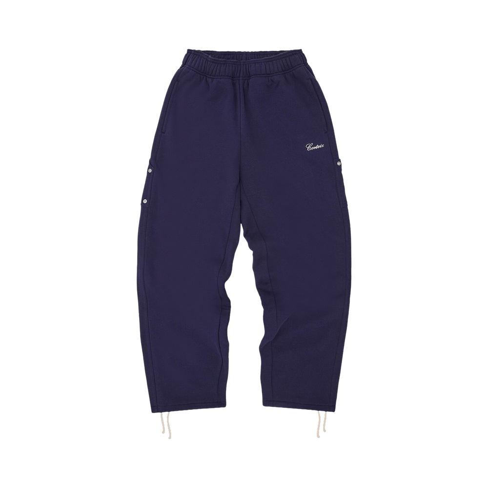 パンツ corteiz ALC PUFF SWEATSHORT NAVY Buy Corteiz Island Puff Print Open Hem Sweatpant 'Navy' - CRTZ0530