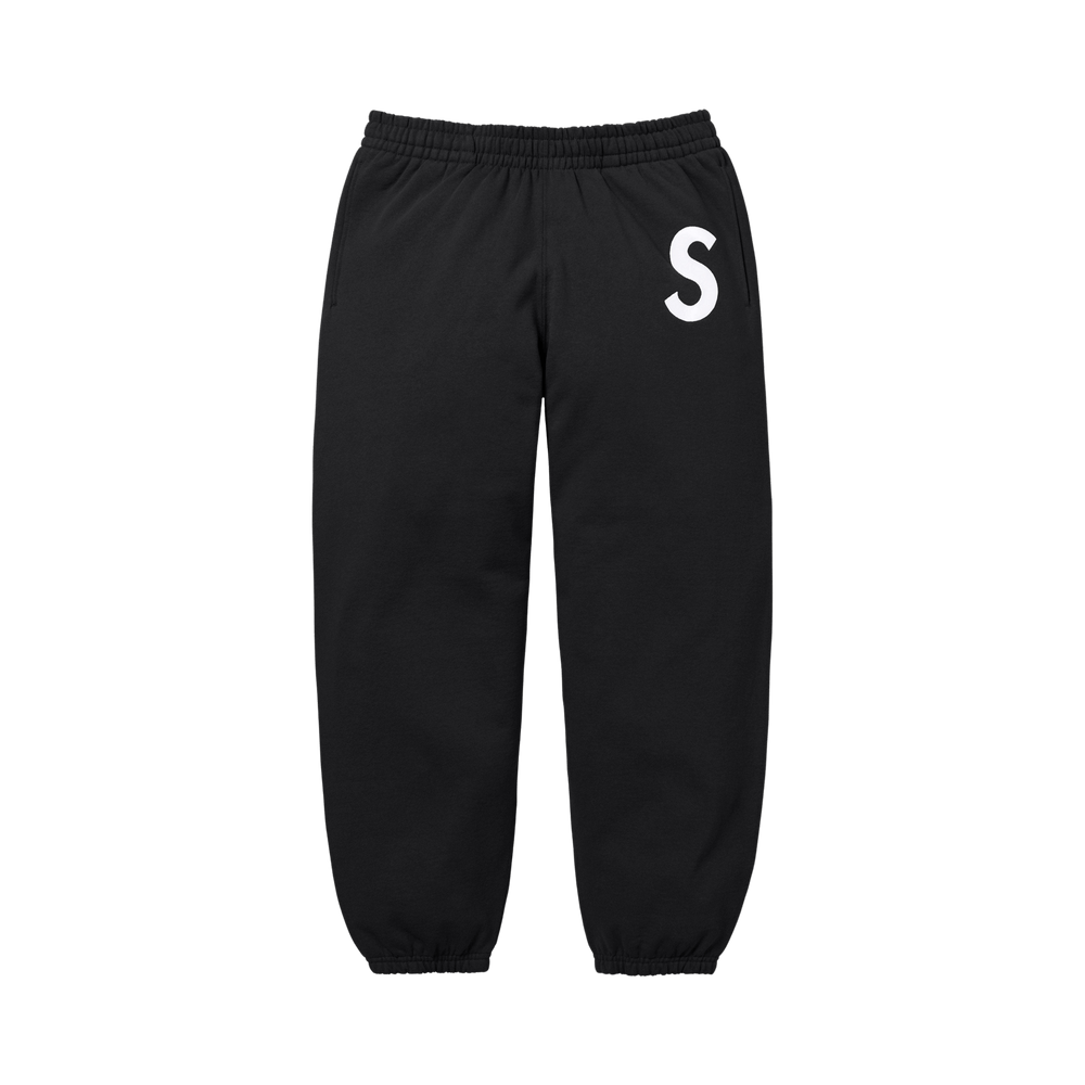 Buy Supreme S Logo Sweatpant 'Black' - FW25P53 BLACK | GOAT