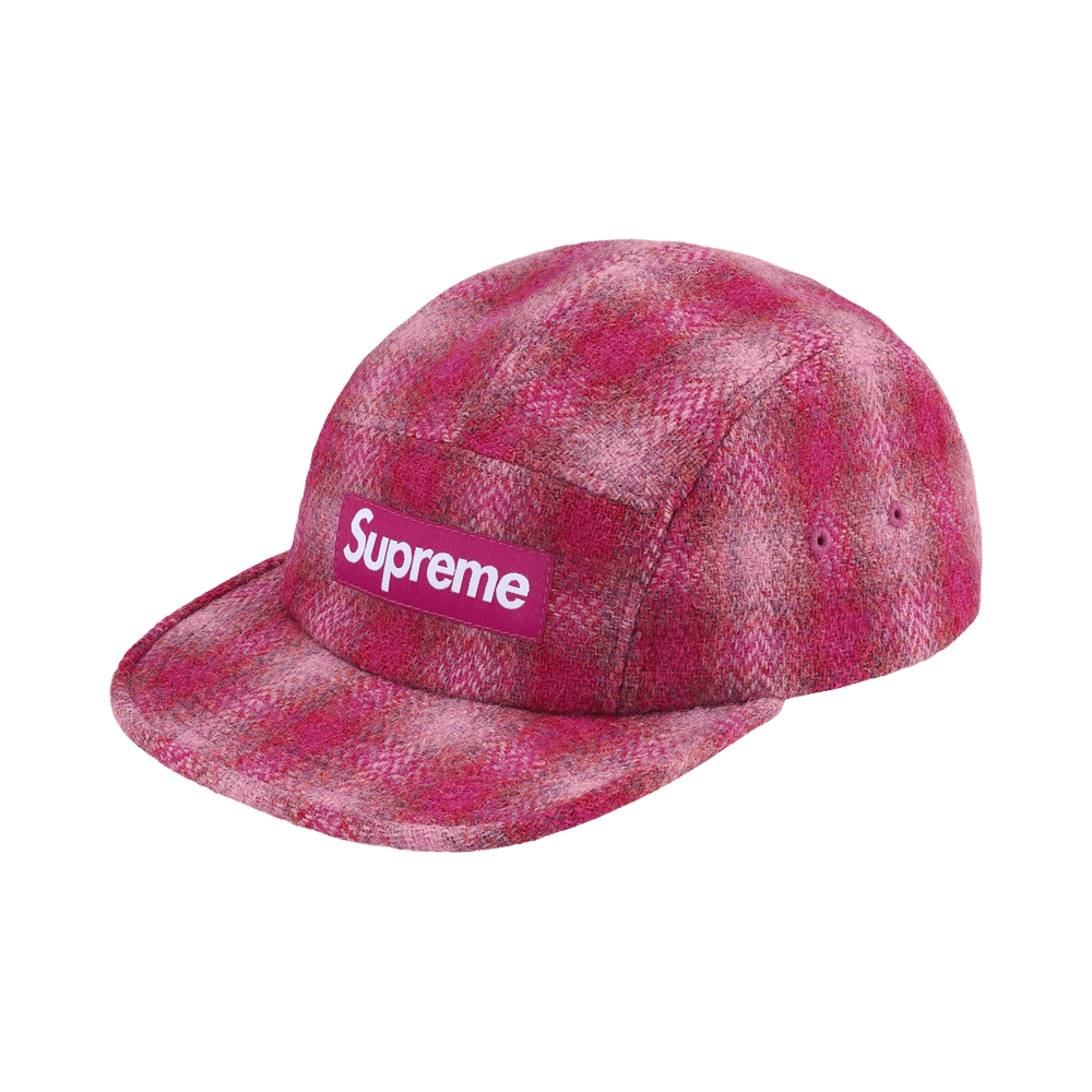 Buy Supreme Harris Tweed Camp Cap 'Pink' - FW25H14 PINK | GOAT