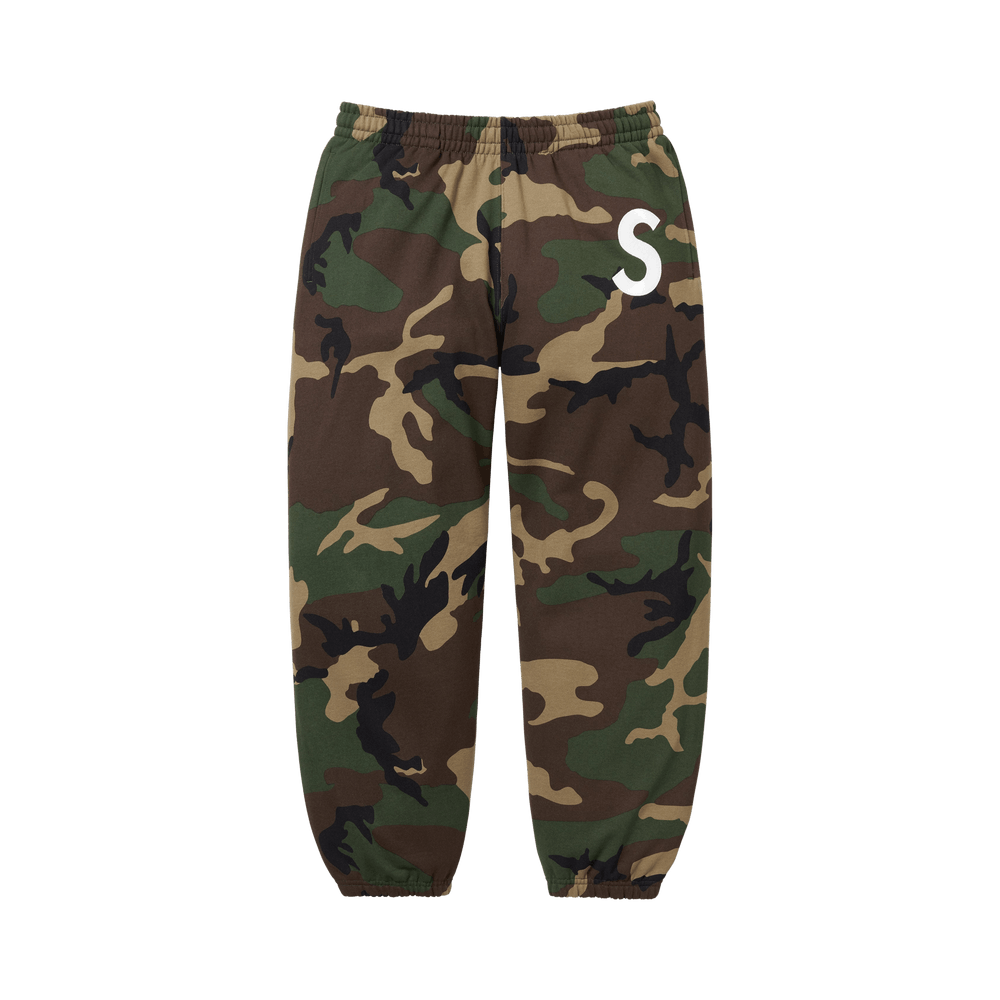 Buy Supreme S Logo Sweatpant 'Woodland Camo' - FW25P53 WOODLAND