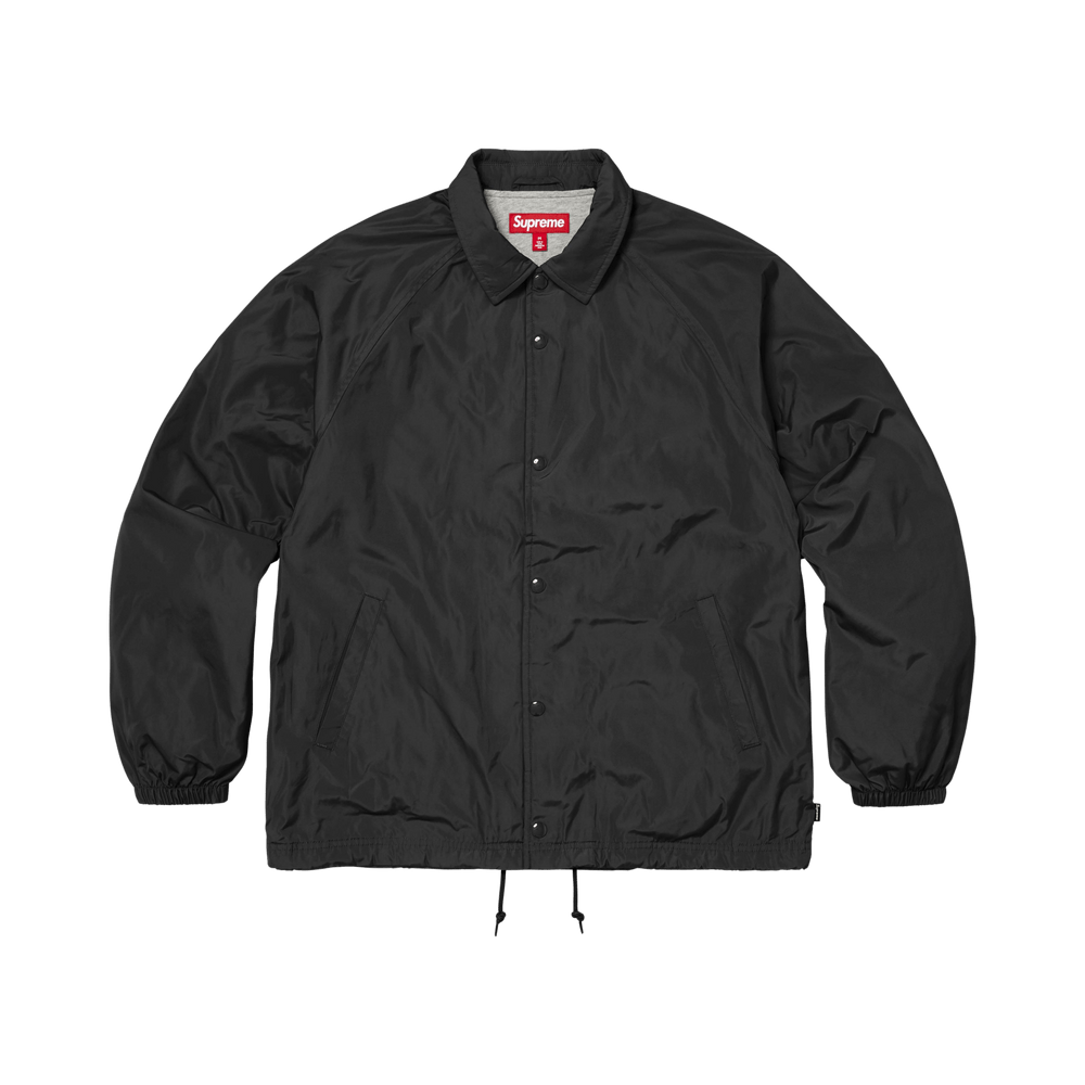 Buy Supreme Old English Arc Coaches Jacket 'Black' - FW25J111