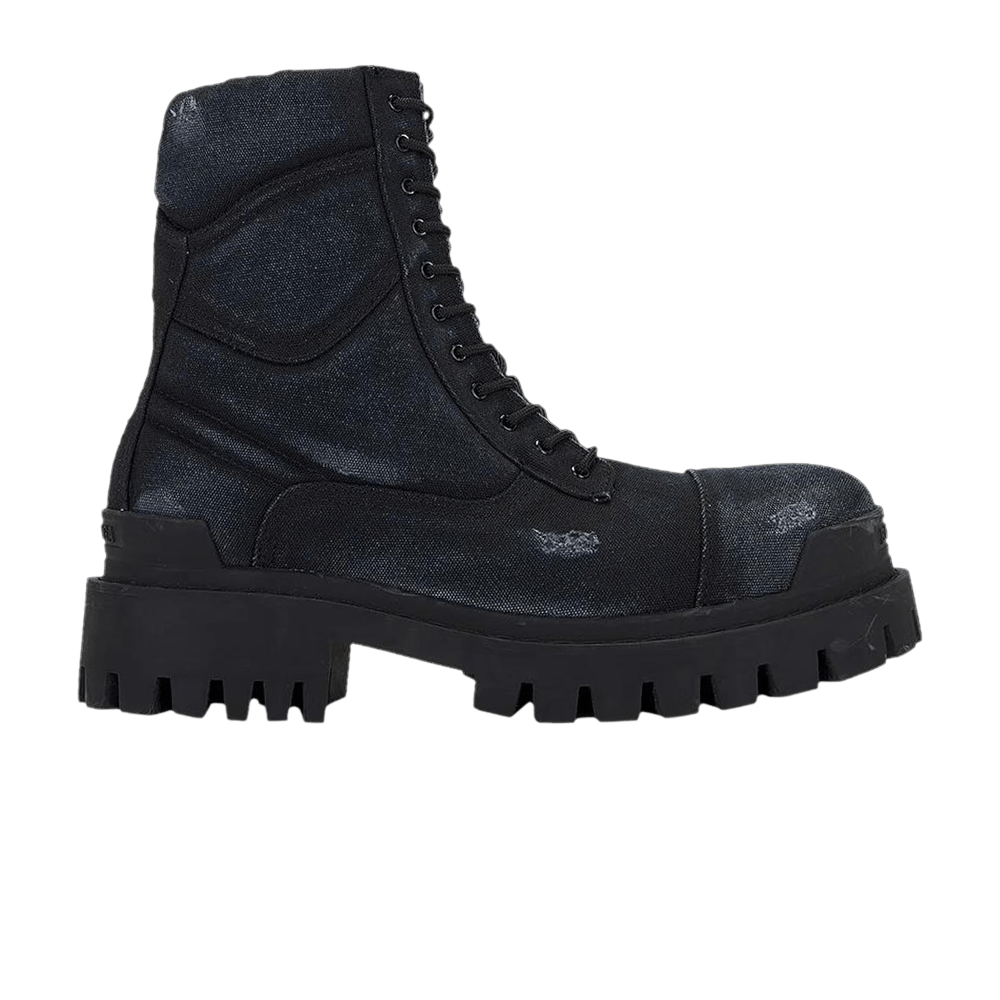Balenciaga Combat Strike Boot Black