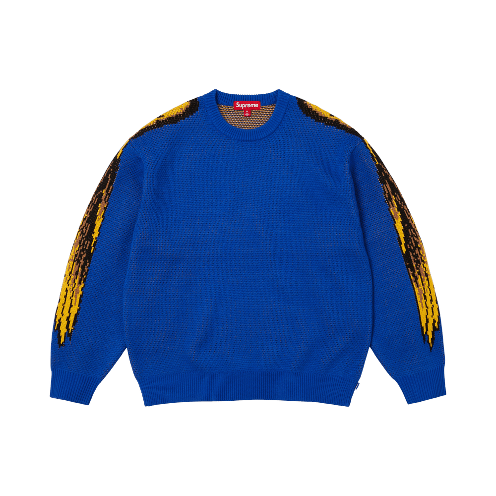 Buy Supreme x Antihero Sweater 'Royal' - FW25SK49 ROYAL | GOAT