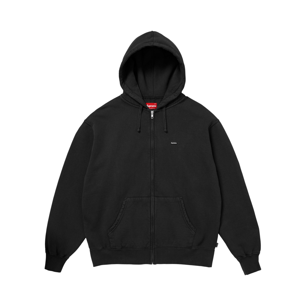 Buy Supreme Small Box Zip Up Hooded Sweatshirt 'Black' - FW25SW5