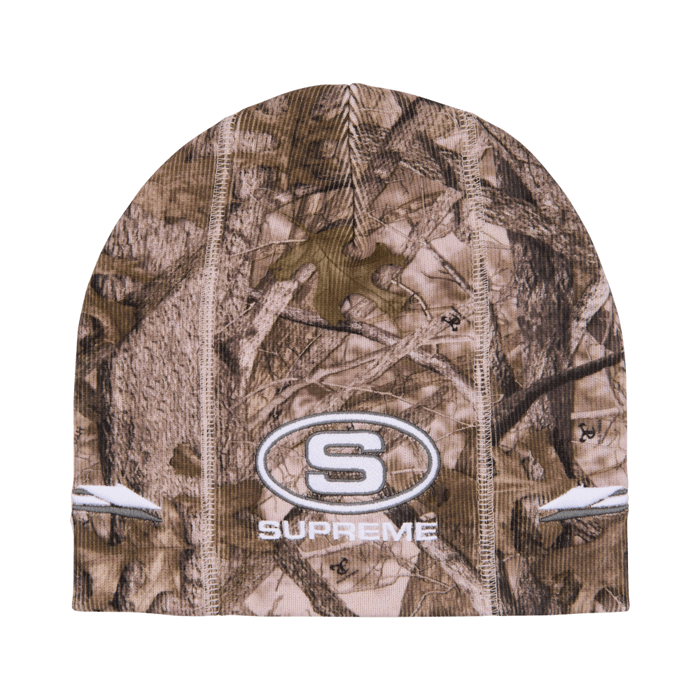 Buy Supreme Racing Panel Beanie 'Truetimber Koda Camo' - FW25BN57