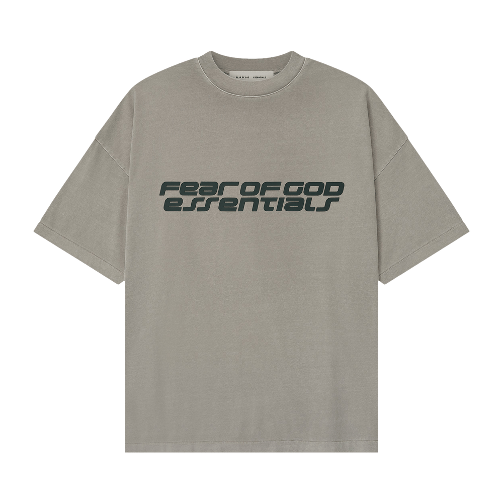 Buy Fear of God Essentials 90s Tee 'Smoke Grey' - 125HO254471F | GOAT