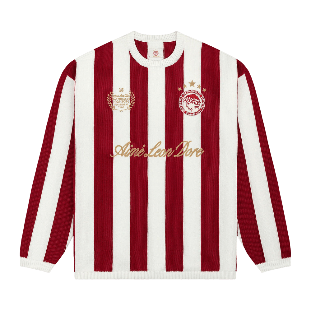 Aimé Leon Dore X Olympiacos F.C. Knit Sweater Adrenaline Rush