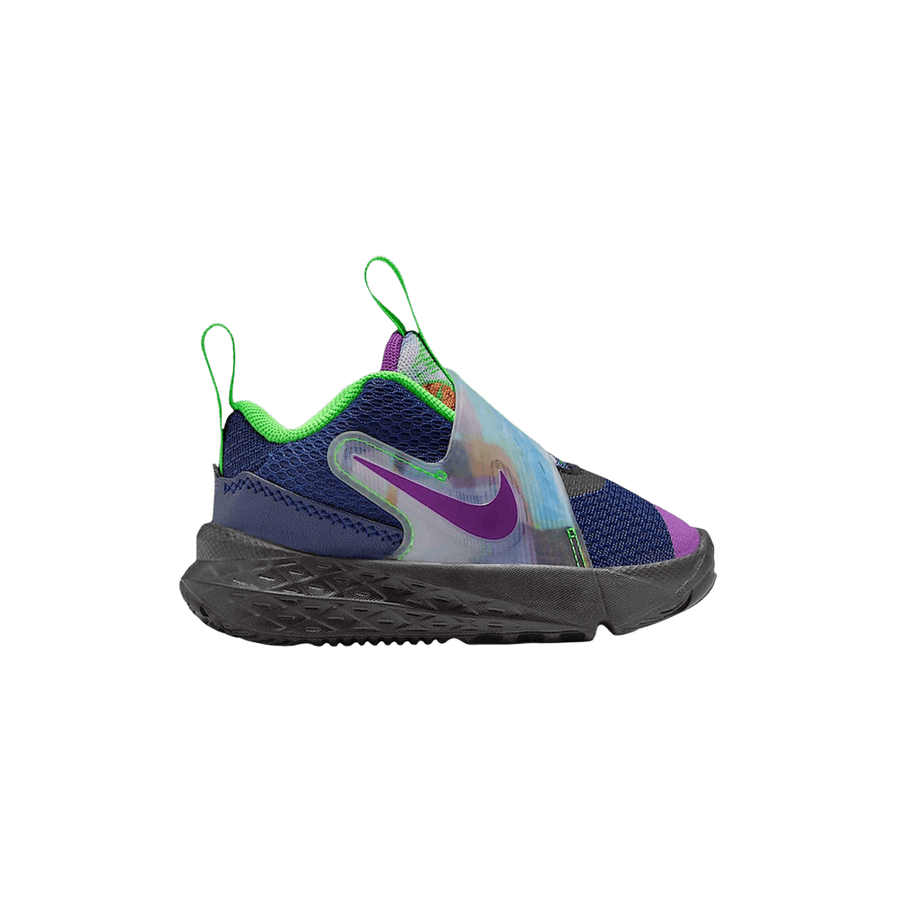 Buy Nike Team Hustle D 12 TD 'Blue Void/Black/Green Strike/Vivid