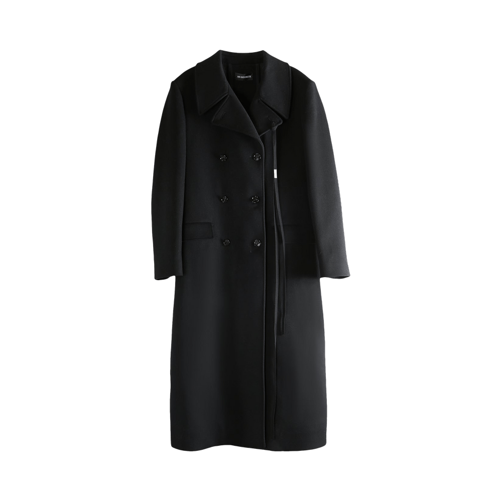Buy Ann Demeulemeester Miles Long Fitted Double Breasted Coat
