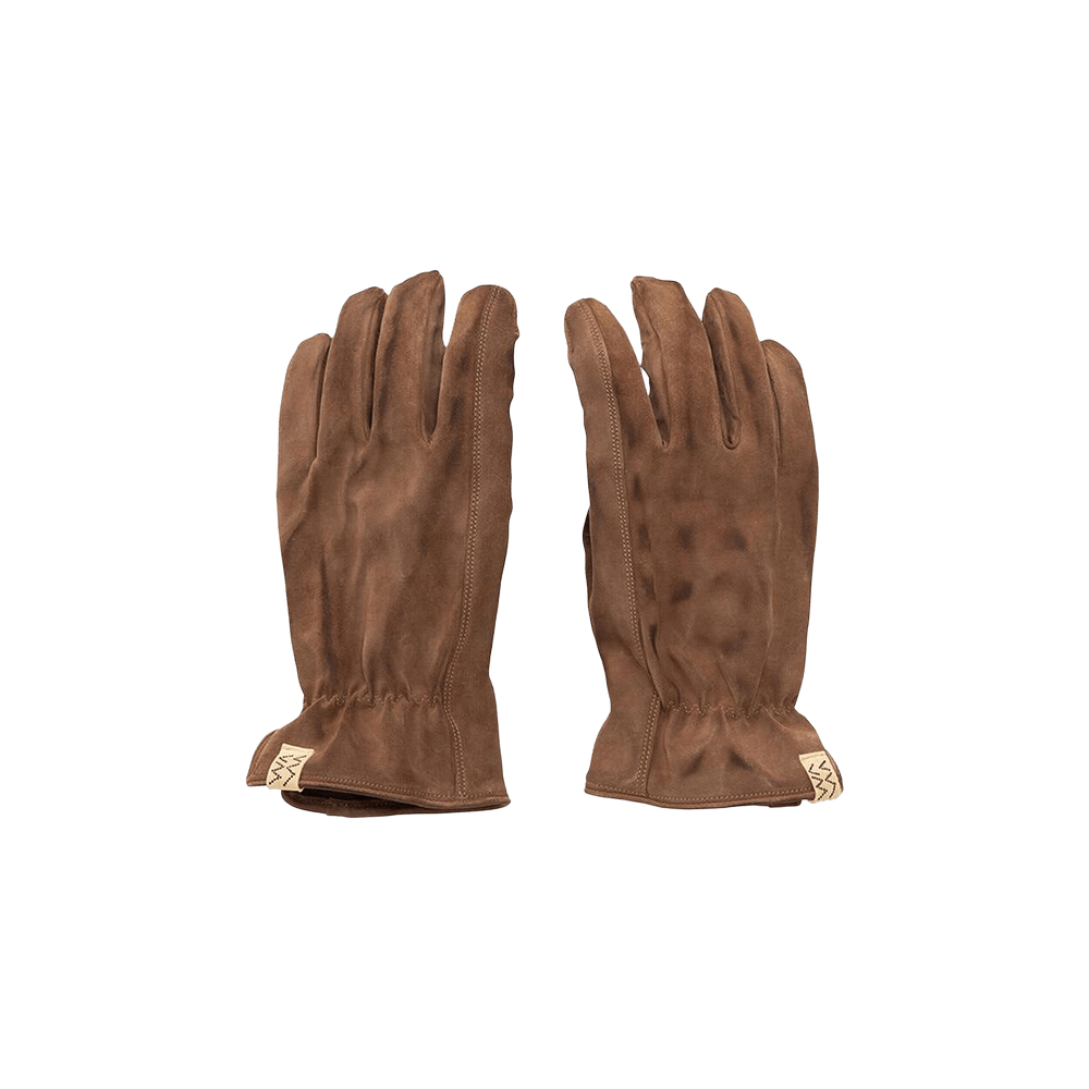 Buy Visvim Leather Gloves DMGD 'Brown' - 125203003004 BROW | GOAT