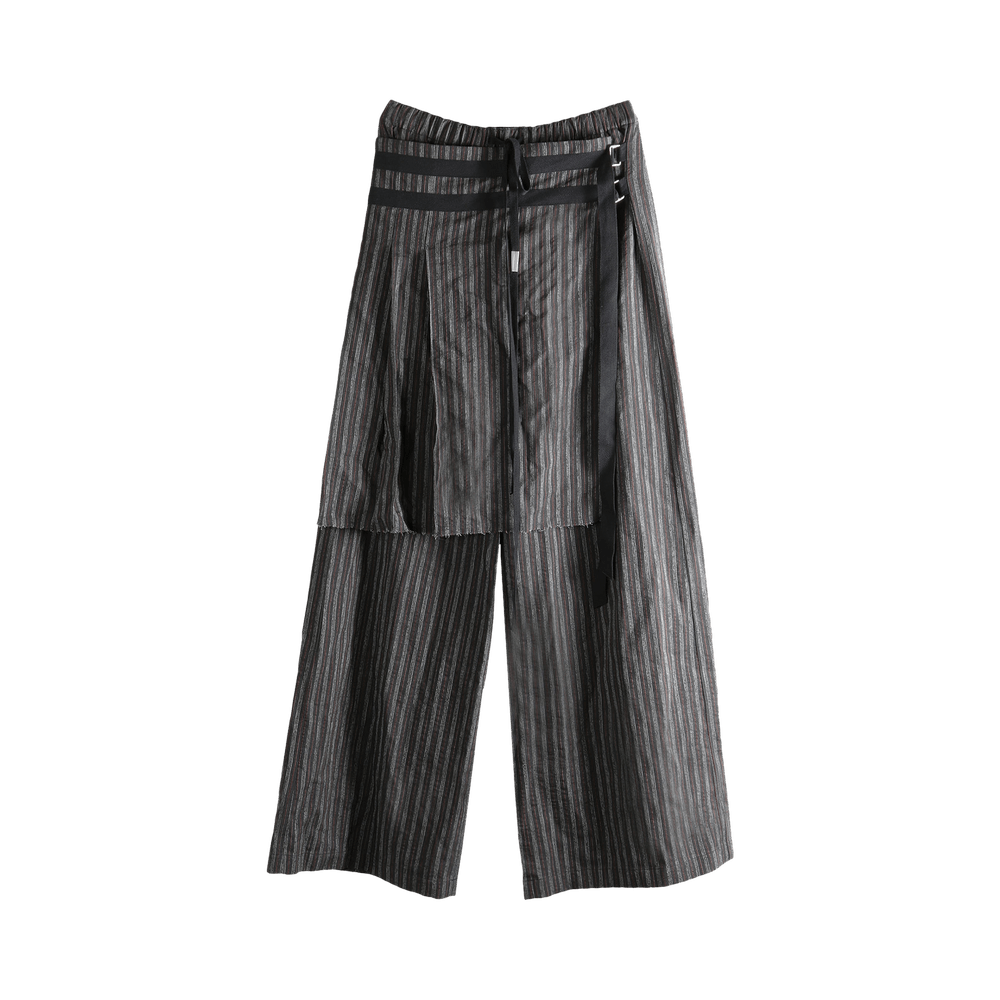 Buy Ann Demeulemeester Marke Comfort Lounge Pants 'Black/White/Red