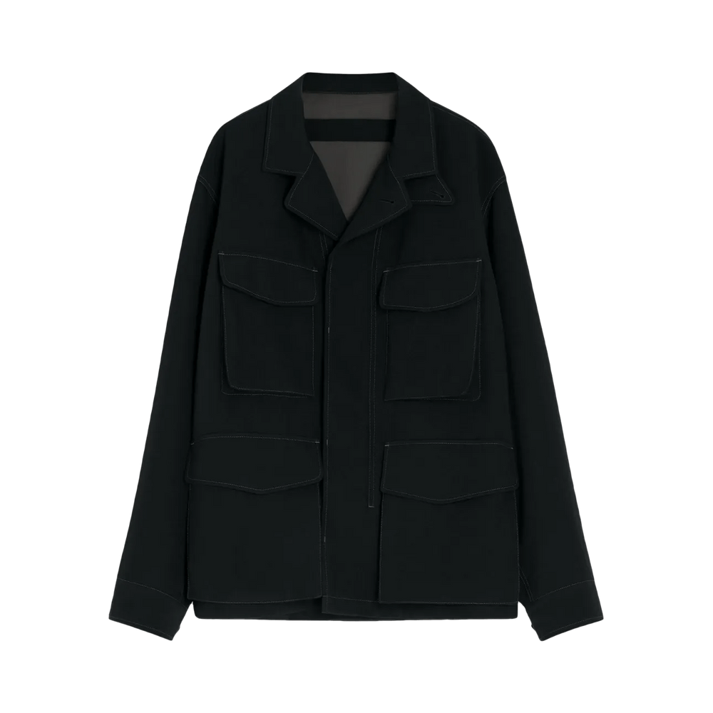 Buy Lemaire Soft Field Jacket 'Black' - OW1161 LF1457 BK999 | GOAT