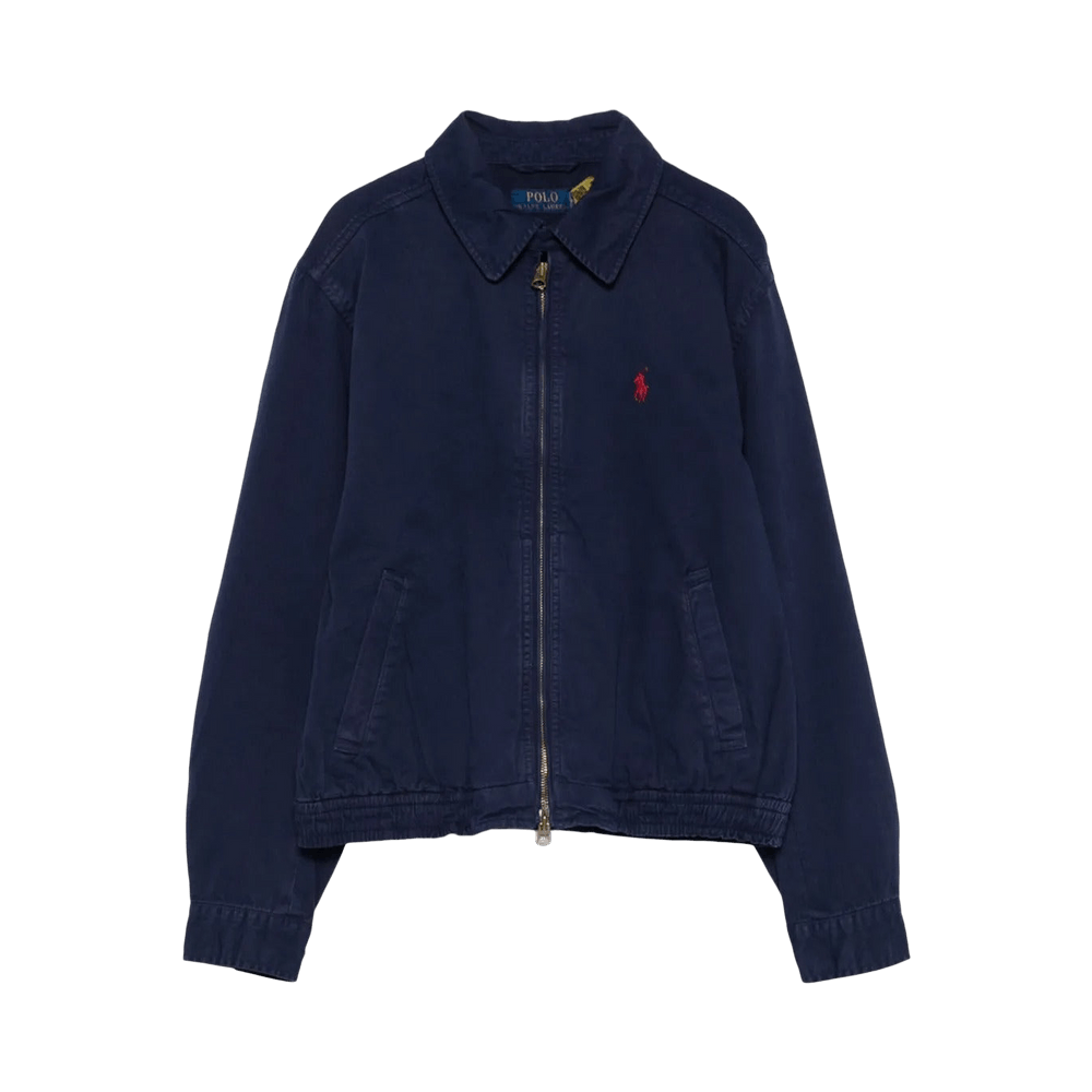 ポロラルフローレン Chambray Windbreaker ポニー刺繍 Polo Ralph Lauren Bayport Bayport Indigo Chambray Jacket Chambray