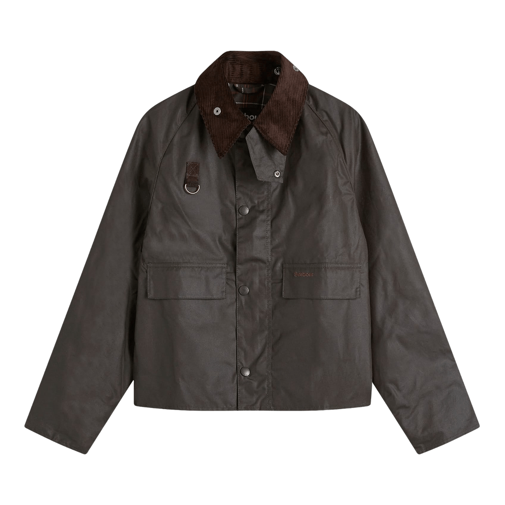 Buy Barbour Spey Slim Waxed Jacket 'Olive' - MWX1212OL51 | GOAT