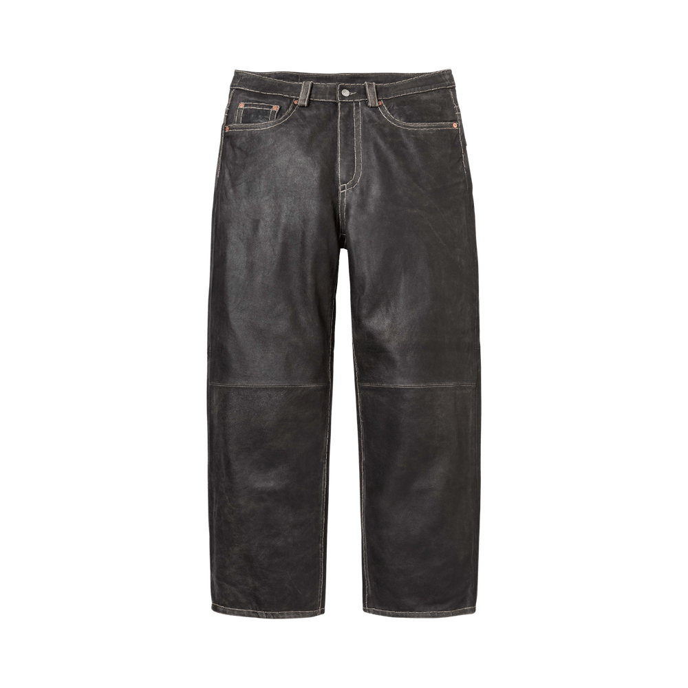 パンツ Supreme True Religion Leather Pants 34 Buy Supreme x True Religion Loose Fit Leather Pant 'Black