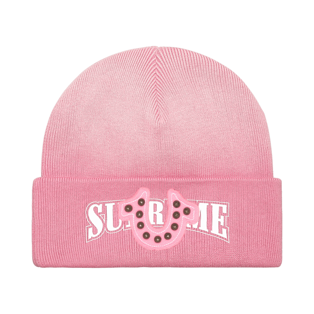Buy Supreme x True Religion Beanie 'Pink' - FW25BN31 PINK | GOAT