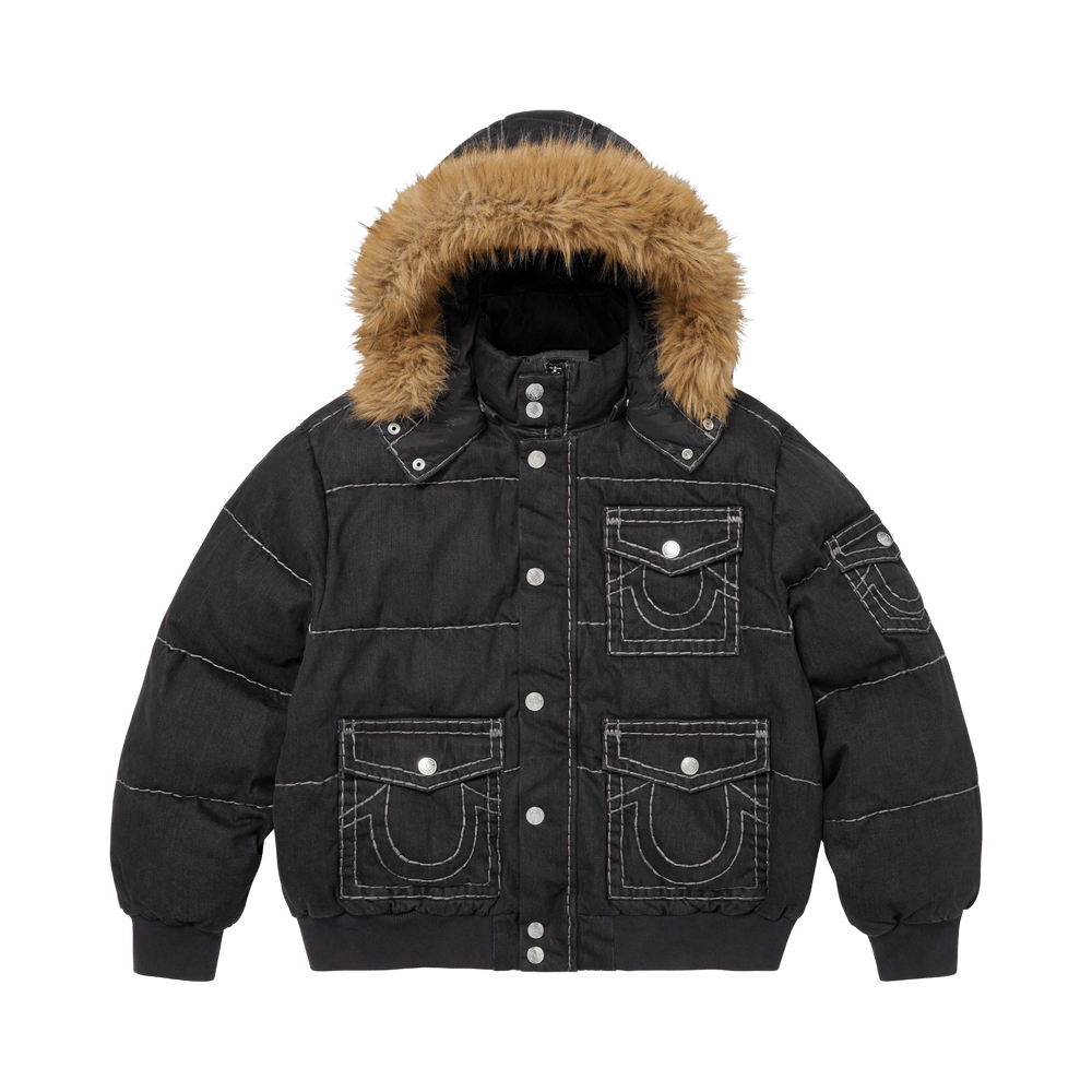 Supreme x True Religion Puffer Jacket 黒 Buy Supreme x True Religion Puffer Jacket 'Black' - FW25J64 BLACK