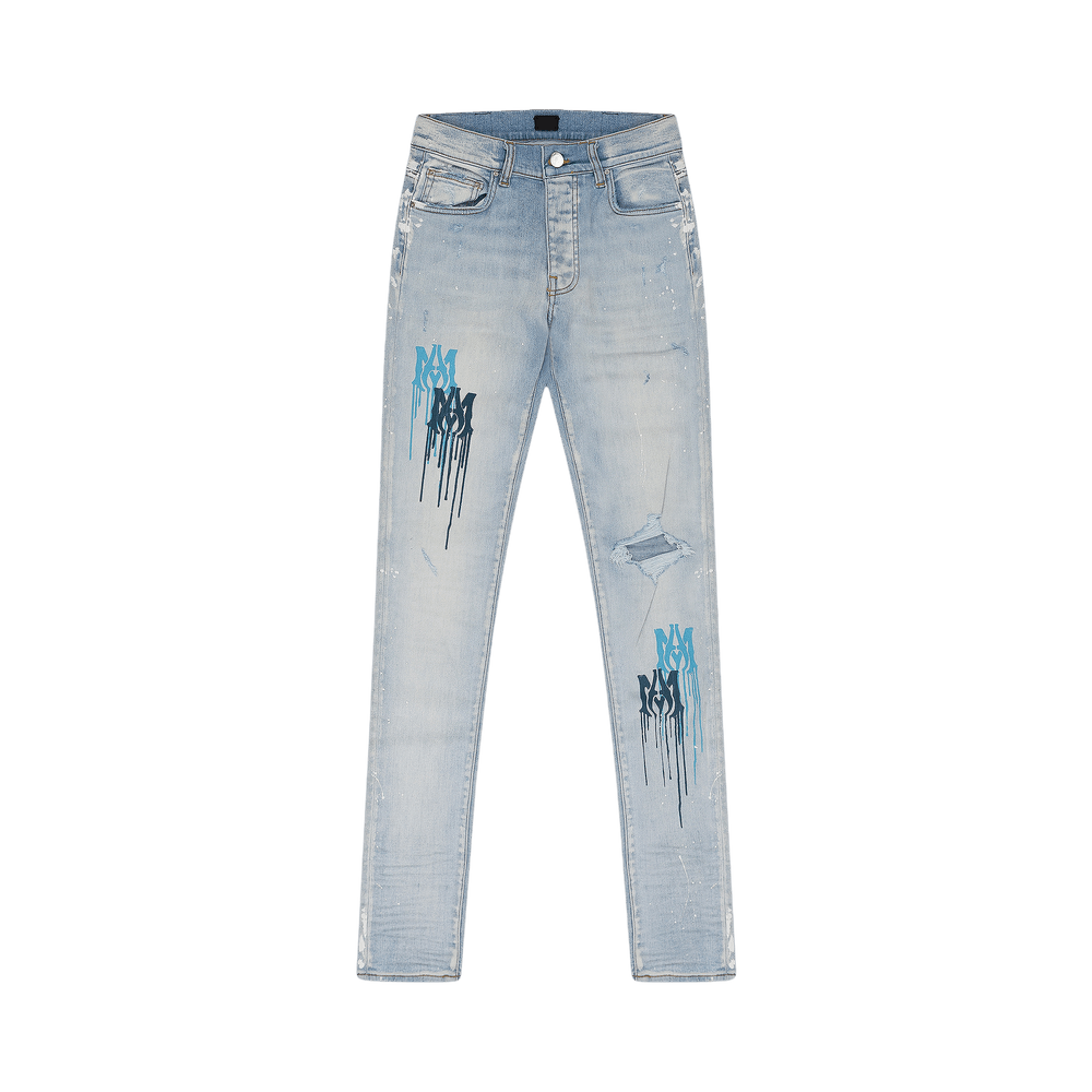 Buy Amiri MA Drip Skinny Jeans 'Light Indigo' - SS22MDS025 485