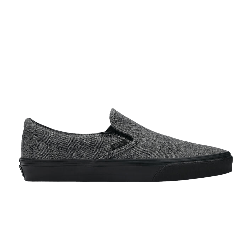 Vans Classic Slip-On Wool - Grey Black