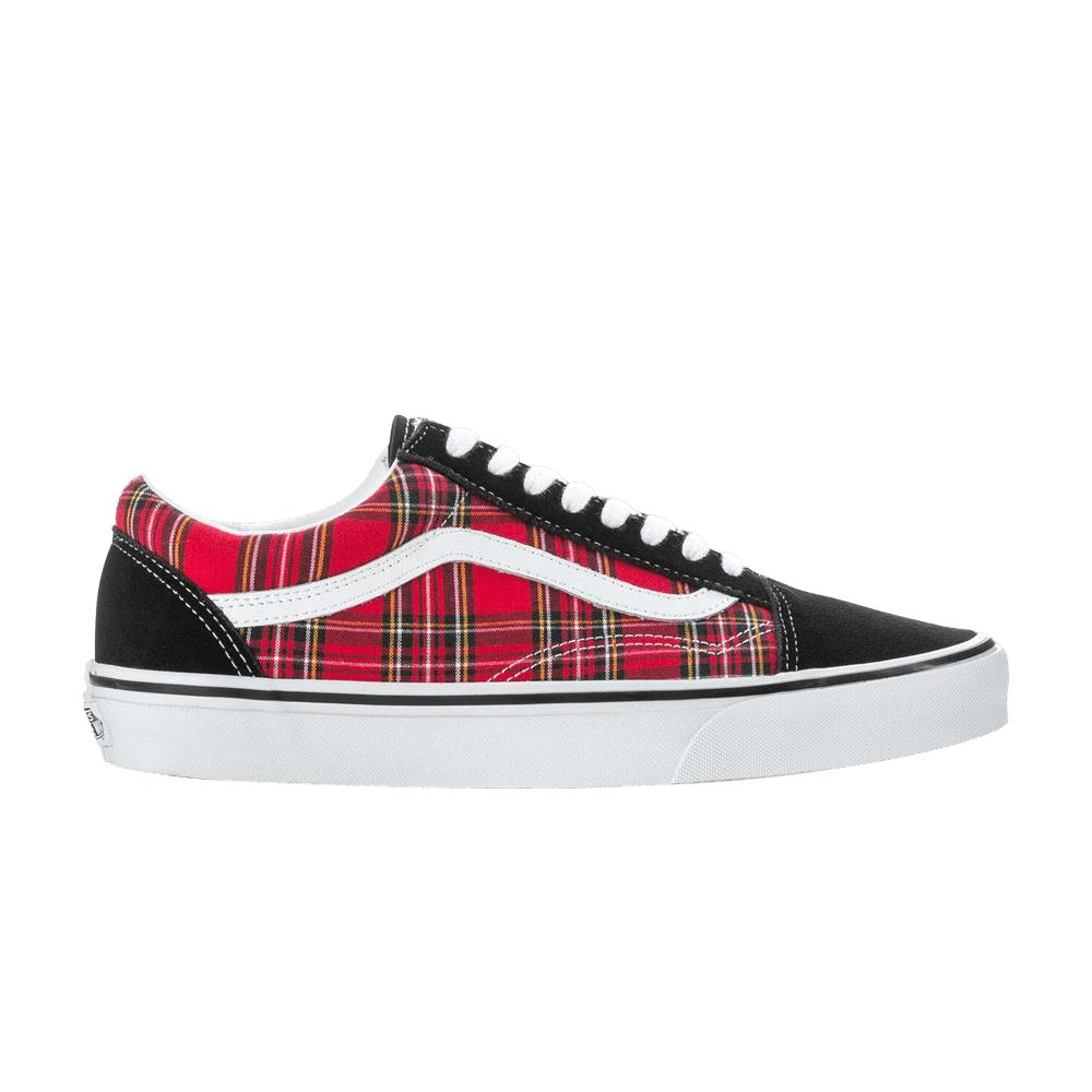 Vans Old Skool Plaid - Red