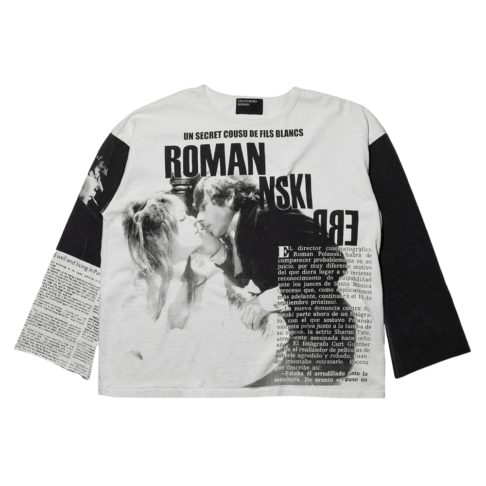 Enfantsrichesdeprimes ロンT Buy Enfants Riches Déprimés Roman Oversized Long-Sleeve T-Shirt