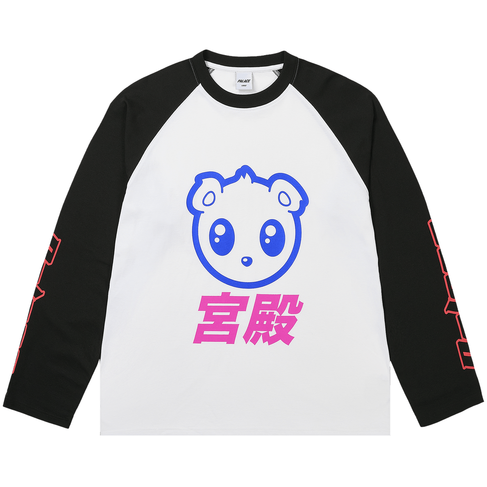 Buy Palace Kawaii Raglan Long-Sleeve 'White' - P29ES084 | GOAT