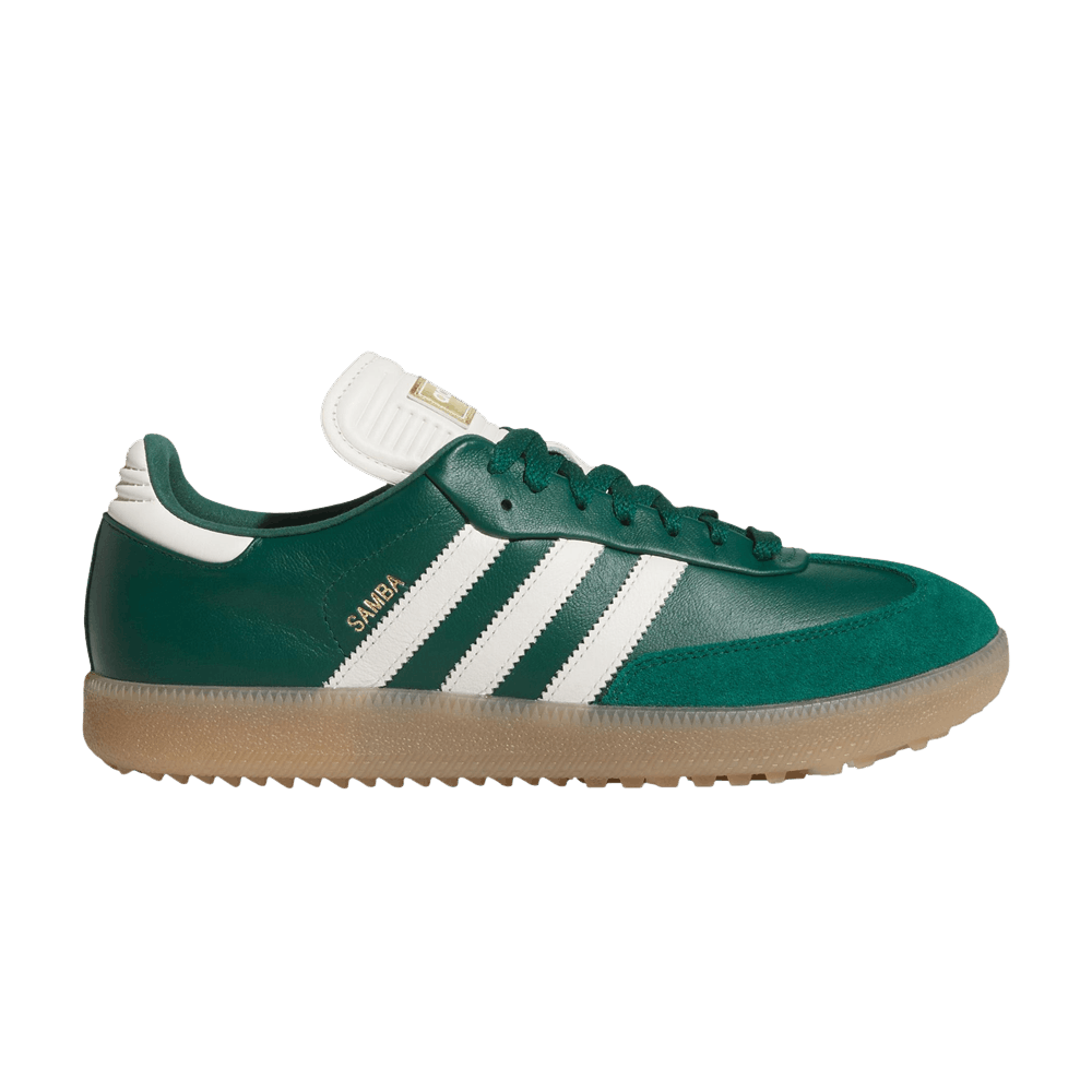 adidas Samba Spikeless Golf Collegiate Green Gum