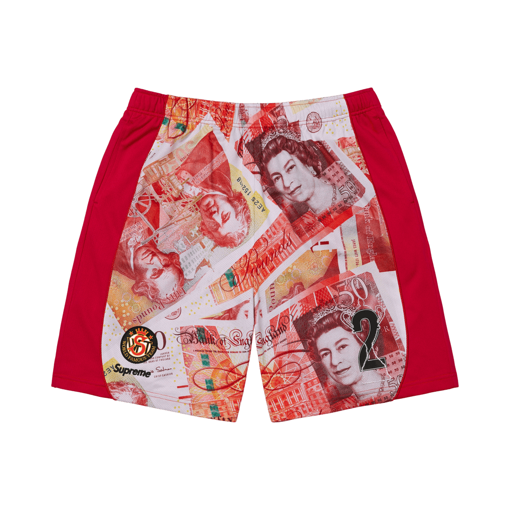 Buy Supreme Pounds Soccer Short 'Red' - FW25SH6 RED | GOAT CA