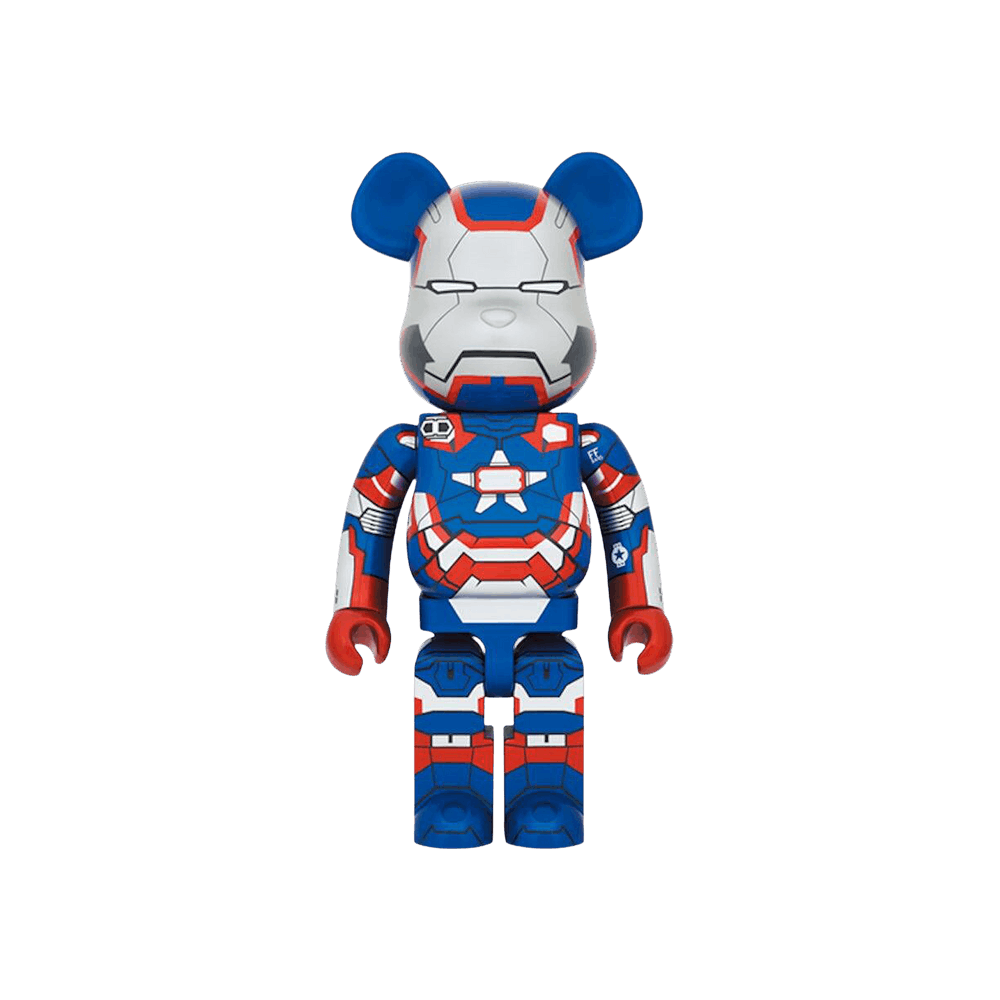 BE@RBRICK IRON PATRIOT 1000％ Buy BE@RBRICK x Marvel Iron Man 3 1000% 'Iron Patriot' - 12883